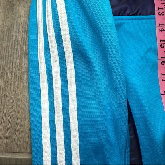 Adidas Real Madrid Track Jacket Blue White XL Soccer Full Zip Embroidered Crest. - Picture 9 of 12